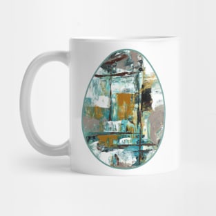 Art Acrylic artwork abstract Easter Egg Mug